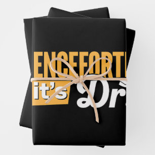 Vanaf nu is het Dr PhD Afgestudeerd Promotieonderz Inpakpapier Vel