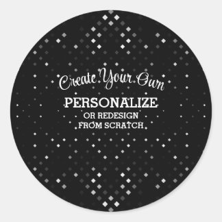 Vanaf nul ontwerpen - ronde sticker