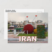 Vanak Square in Teheran, Iran Briefkaart (Voorkant / Achterkant)