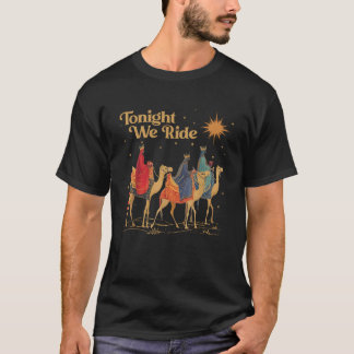 Vanavond rijden we Christelijke Jezus geloof Bijbe T-shirt