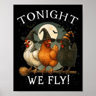 Vanavond vliegen we Chicken Witch, soky Season Boe Poster