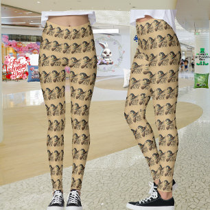 Vanavond Vliegen we Halloween Leggings