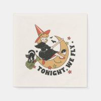 Vanavond vliegen we - Schattigee heks en zwarte ka