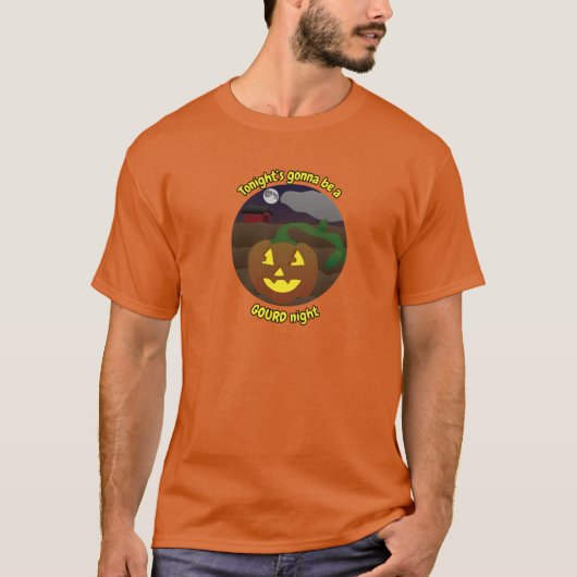 Vanavond wordt een GOURD-avond T-shirt (Voorkant)