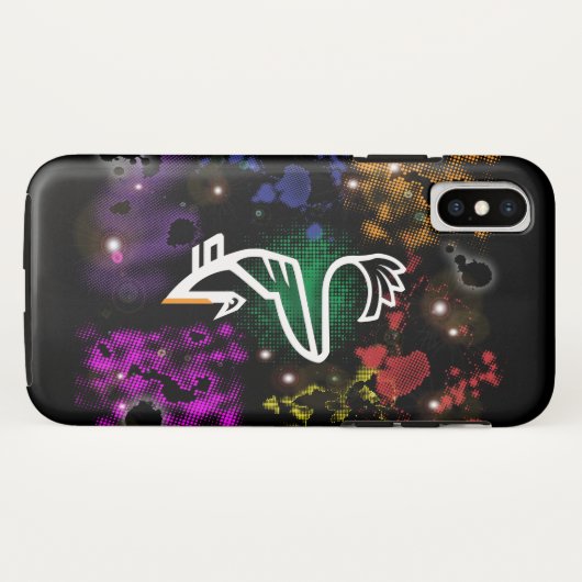 VanBird Prismatic Case-Mate iPhone Case (Achterkant (horizontaal))