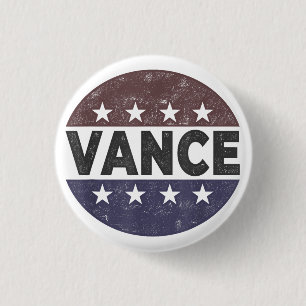 Vance 2028 JD Vance President 2028 Ronde Button 3,2 Cm