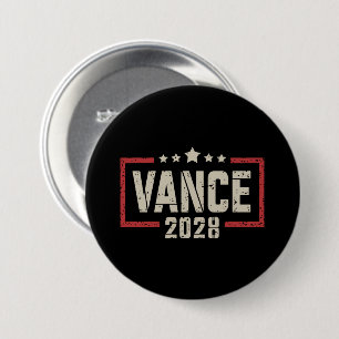 Vance 2028 President Verkiezingscampagne Amerikaan Ronde Button 7,6 Cm