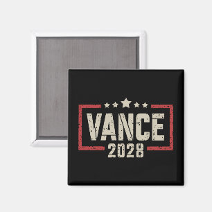 Vance 2028 President Verkiezingscampagne VS Vlag Magneet