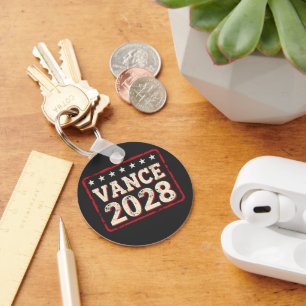 Vance 2028 voor president verkiezing Trump Republi Sleutelhanger