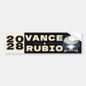 Vance Rubio 2028 Bumpersticker (Voorkant)