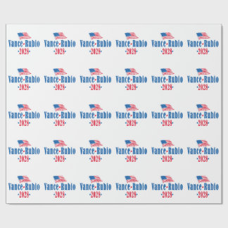 Vance Rubio 2028 (vlag) Cadeaupapier