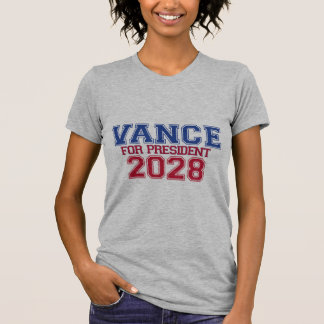 Vance voor president (varsity) t-shirt