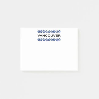 Vancouver Aloha Bands Blauwe Kleur Post-it® Notes
