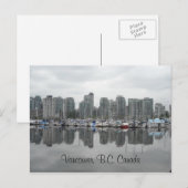 Vancouver, BC Canada Briefkaart (Voorkant / Achterkant)