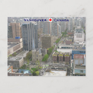 Vancouver BC Canada Briefkaart