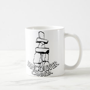 Vancouver BC Canada Coffee Cups Mokken en bril