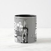 Vancouver BC Canada Coffee Cups Mokken en bril (Midden)