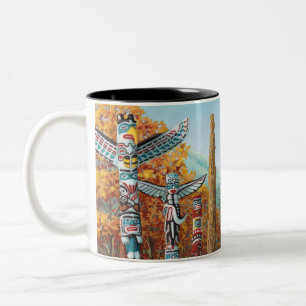 Vancouver BC Canada Coffee Cups Mokken en bril