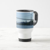 Vancouver BC Canada Coffee Cups Mokken en bril (Voorkant rechts)