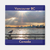 Vancouver BC, Canada - Magnet (Devant)