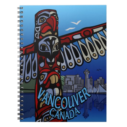 Vancouver BC Journal Custom Vancouver Carnets (Devant)