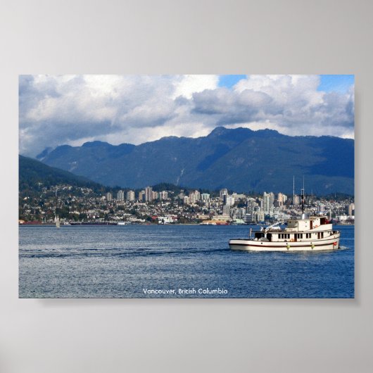 Vancouver, BC Poster (Voorkant)