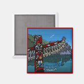 Vancouver BC Souvenir Magnets Vancouver Cadeaux (Recto/Verso)