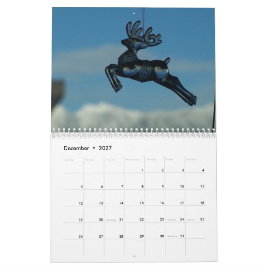 Vancouver BC Wall Agenda Kalender (Dec 2027)