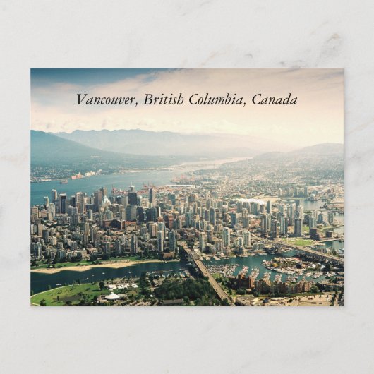 Vancouver-Briefkaart Briefkaart (Voorkant)
