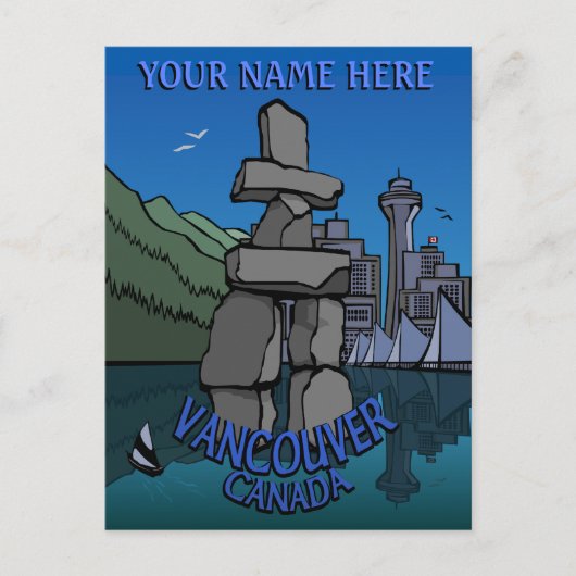 Vancouver Briefkaarten Gepersonaliseerde Kaarten V (Voorkant)