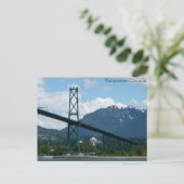 Vancouver Briefkaarten Lion Gate Persoonlijke kaar (Staand voorkant)