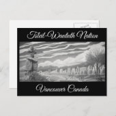 Vancouver Briefkaarten Persoonlijke Landmarks Kaar (Voorkant / Achterkant)