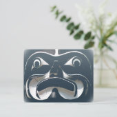 Vancouver Briefkaarten Totem Pole & Landmarks Card (Staand voorkant)