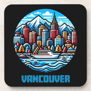 Vancouver Brits-Columbia Canada Bier Onderzetter
