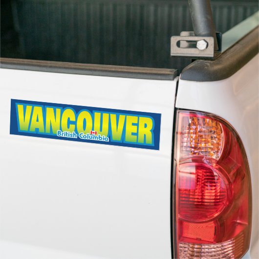 Vancouver Bumper Bumpersticker (Op Truck)