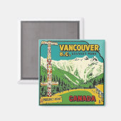 Vancouver (C.-B.) Magnet (Recto/Verso)