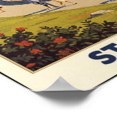 Vancouver, Canada : Affiche Vintage voyage des ann (Coin)
