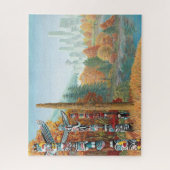 Vancouver Canada Art Puzzle Two Worlds Collide 520 (Vertical)