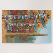 Vancouver Canada Art Puzzles - Deux mondes (Horizontal)