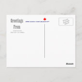 Vancouver Canada Briefkaart (Achterkant)