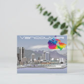 Vancouver Canada Briefkaart (Staand voorkant)