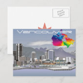 Vancouver Canada Briefkaart (Voorkant / Achterkant)