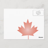 Vancouver Canada Briefkaart (Achterkant)