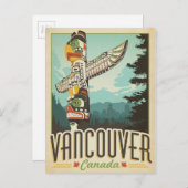 Vancouver, Canada Briefkaart (Voorkant / Achterkant)