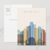 Vancouver, Canada | City Skyline Briefkaart (Voorkant / Achterkant)