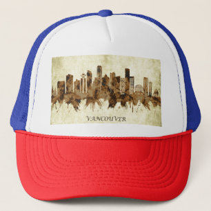 Vancouver Canada Cityscape Trucker Pet