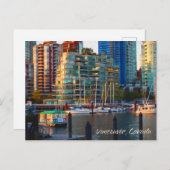 Vancouver, Canada: Foto van olieverf Briefkaart (Voorkant / Achterkant)