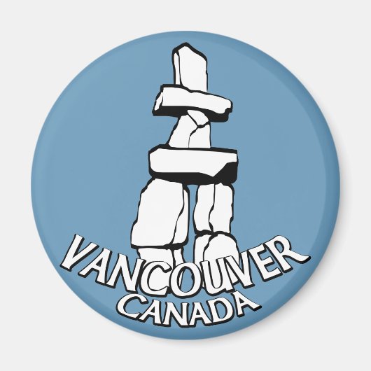 Vancouver Canada Frigo aimants Souvenir Magnets (Devant)