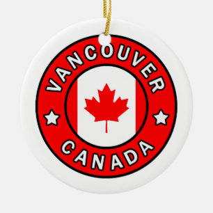 Vancouver Canada Keramisch Ornament