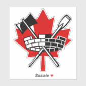 Vancouver Canada laptop sticker (Feuille)